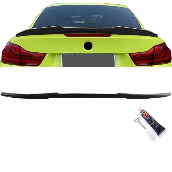 Gloss black rear spoiler for BMW 4 SERIES F33