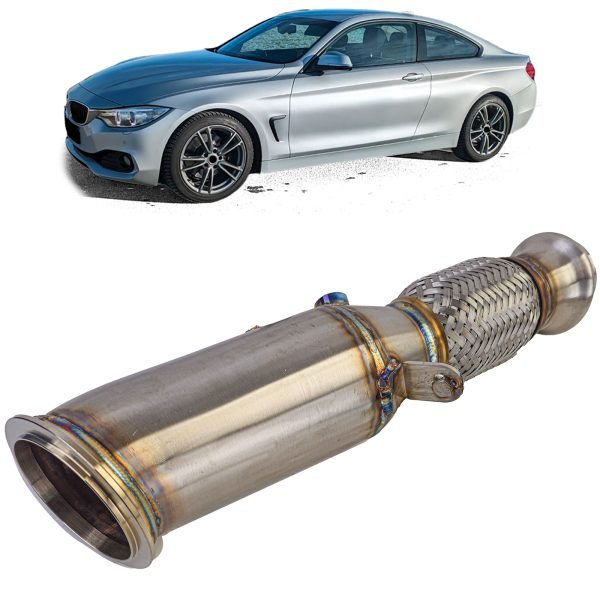 Rennsport racing stainless steel downpipe for BMW 4 SERIES F32/F33/F36