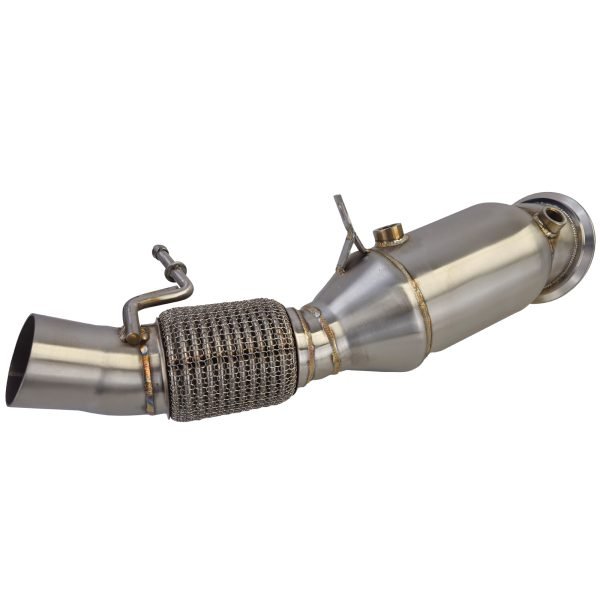 Racing stainless steel downpipe for BMW 5 SERIES F10/F11 - Slika 2