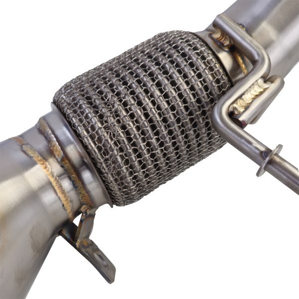 Racing stainless steel downpipe for BMW 5 SERIES F10/F11 - Slika 3
