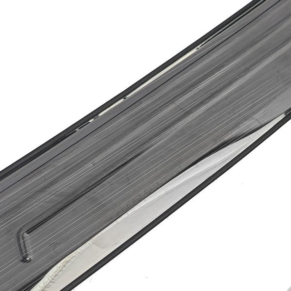 Black stainless steel bumper protection for BMW 5 SERIES G30/G31 - Slika 6