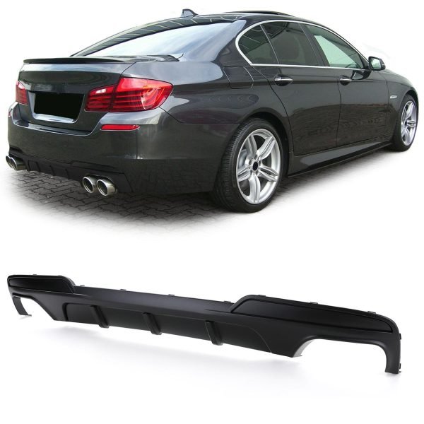 Performance black diffuser for BMW 5 SERIES F10/F11