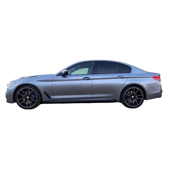 Black wind deflectors for BMW 5 SERIES G30 - Slika 5