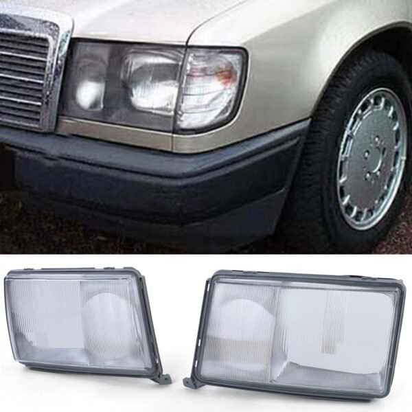 Headlight lenses set for MERCEDES W124