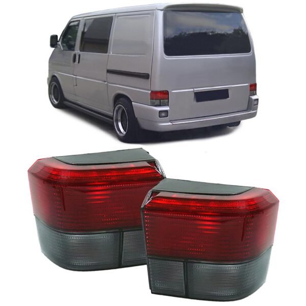 Tail lights (Red Black) for VW T4 90-03
