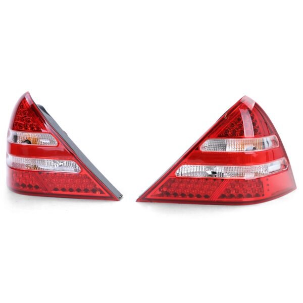LED red clear glass tail lights for MERCEDES SLK R170 - Slika 2