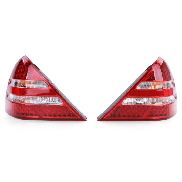 LED red clear glass tail lights for MERCEDES SLK R170 - Slika 4
