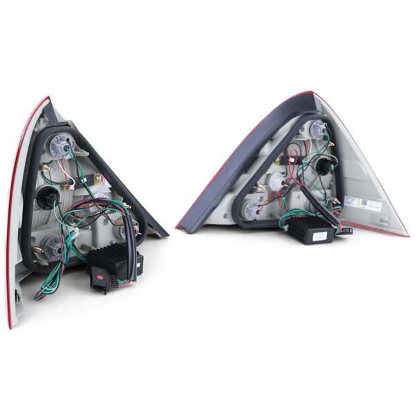 LED red clear glass tail lights for MERCEDES SLK R170 - Slika 6