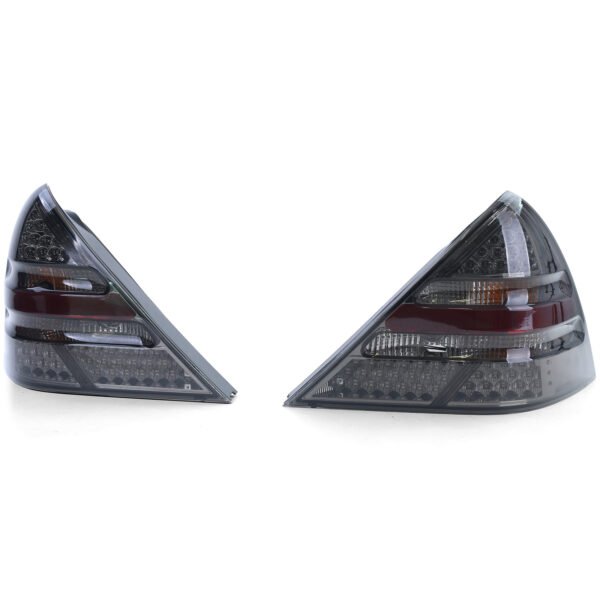 LED clear glass black smoke tail lights for MERCEDES SLK R170 - Slika 8