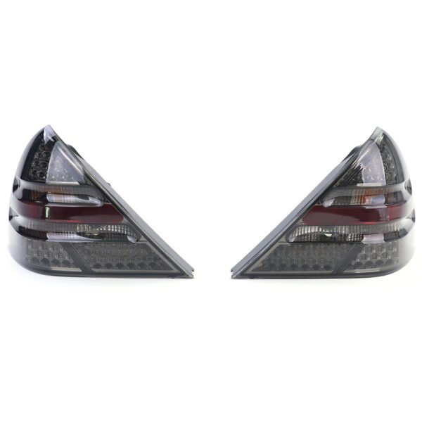 LED clear glass black smoke tail lights for MERCEDES SLK R170 - Slika 4