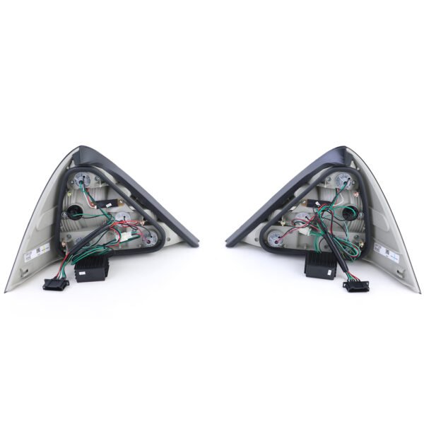 LED clear glass black smoke tail lights for MERCEDES SLK R170 - Slika 5