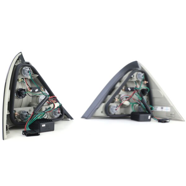 LED clear glass black smoke tail lights for MERCEDES SLK R170 - Slika 6