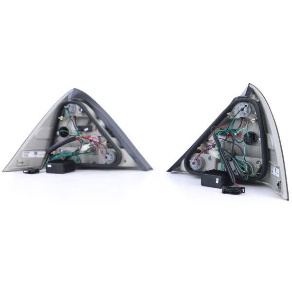 LED clear glass black smoke tail lights for MERCEDES SLK R170 - Slika 7
