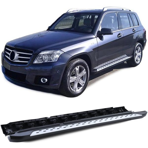 OE style aluminum running boards for MERCEDES GLK X204