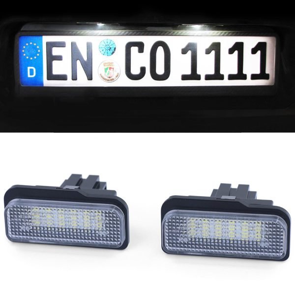 LED white 6000k license plate light for MERCEDES C219 R171 W211 W203