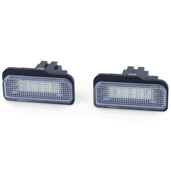 LED white 6000k license plate light for MERCEDES C219 R171 W211 W203 - Slika 2