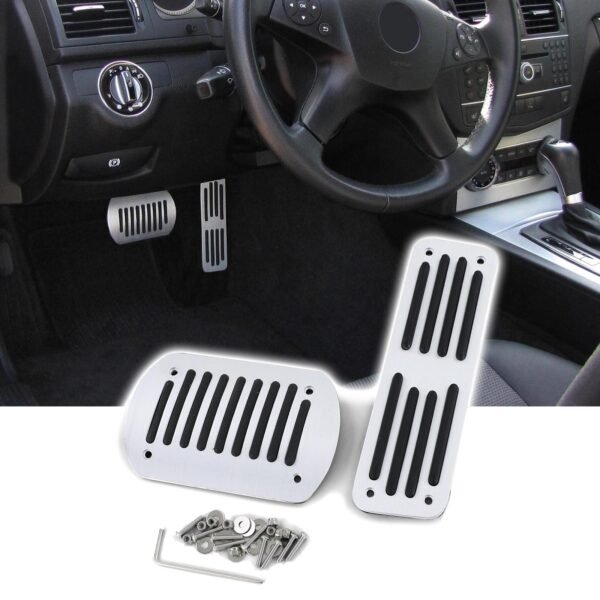 Aluminum automatic pedal set for MERCEDES W124 W201
