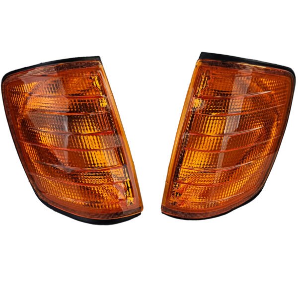 Orange indicator set for MERCEDES W124 C124 S124