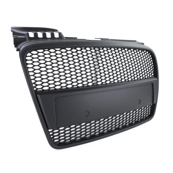 Black honeycomb front grille for AUDI A4 B7 - Slika 2