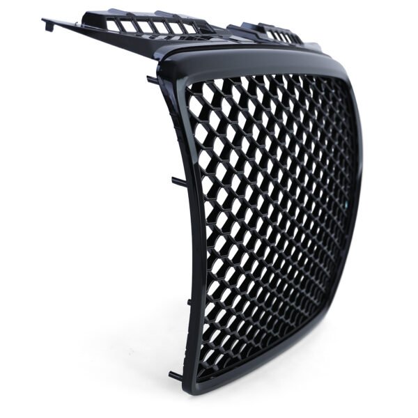 Sport gloss black honeycomb grille for AUDI A3 8P - Slika 4