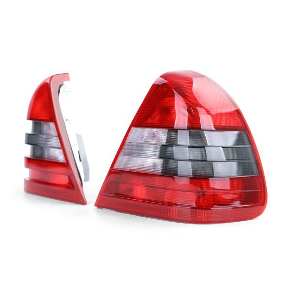 Red and white tail lights for MERCEDES C-CLASS W202 - Slika 2