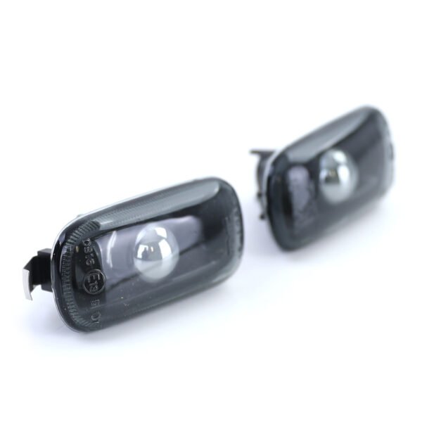 Clear glass black smoke side indicators for AUDI A3 8P A4 8E B7 A6 4F C6 - Slika 4