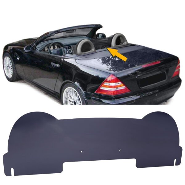 Tinted acrylic glass wind deflector for MERCEDES SLK R170