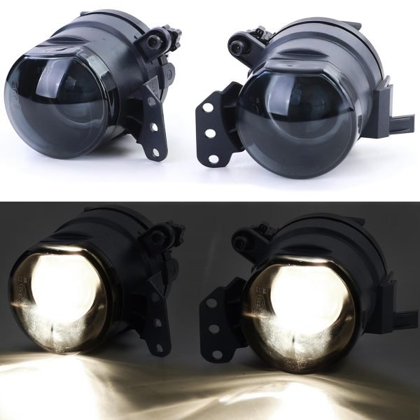 Black smoke projector fog lights for BMW X3 E83