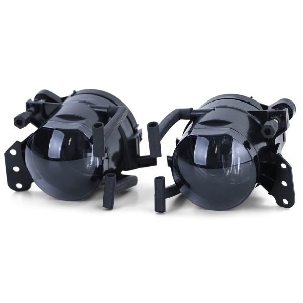 Clear glass black smoke fog lights for BMW X3 E83 - Slika 7
