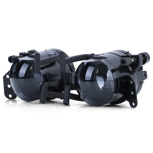 Clear glass black smoke fog lights for BMW X3 E83 - Slika 2