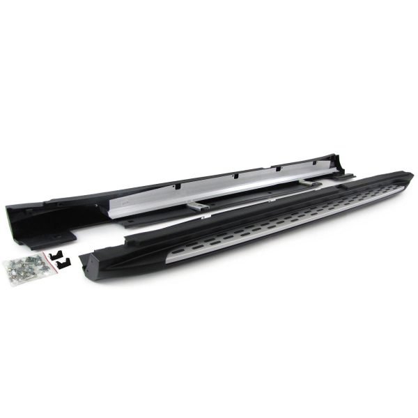 OE style aluminum running boards with side protection for MERCEDES GLA X156 - Slika 2