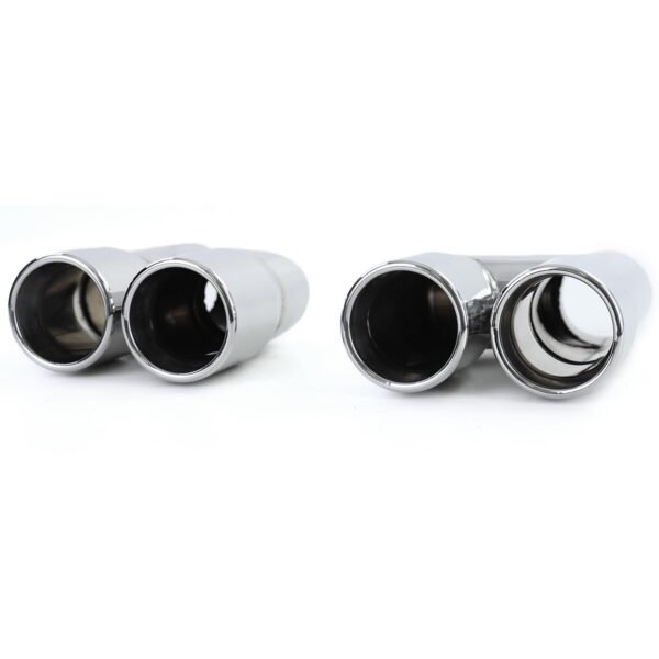 Sport stainless steel double pipe exhaust pipes for AUDI A4 B8 - Slika 4