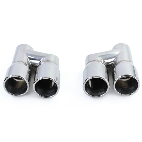 Sport stainless steel double pipe exhaust pipes for AUDI A4 B8 - Slika 6