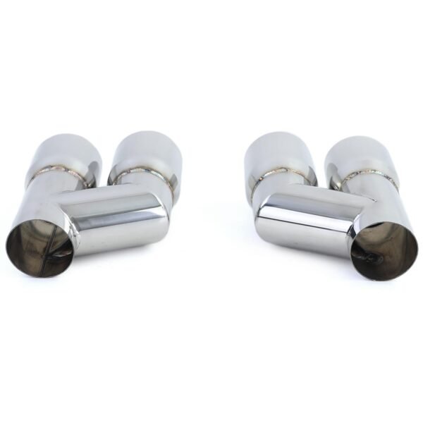 Sport stainless steel double pipe exhaust pipes for AUDI A4 B8 - Slika 8