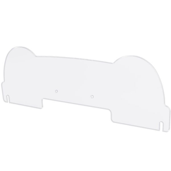 Premium clear acrylic glass wind deflector for MERCEDES SLK R170 - Slika 4