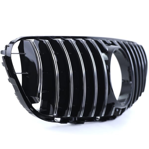 Sport black and chrome front grille for MERCEDES GLC X253/C253 - Slika 7