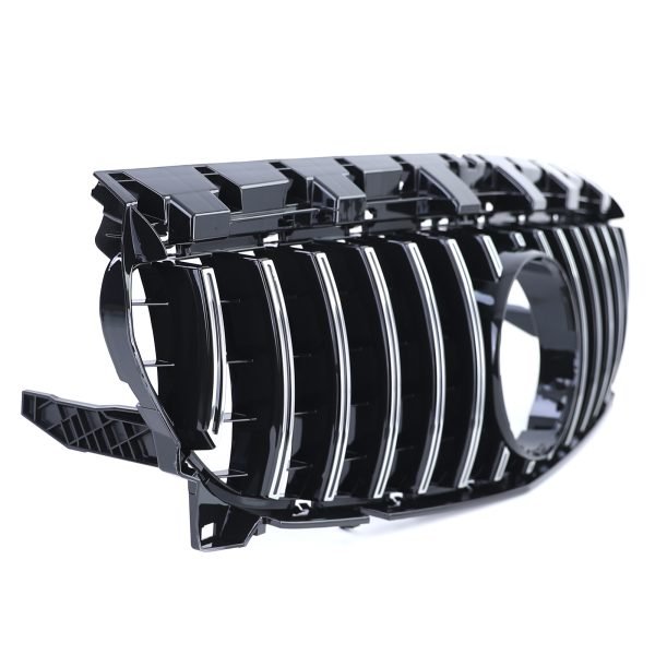 Sport black and chrome front grille for MERCEDES CLA C117 - Slika 3