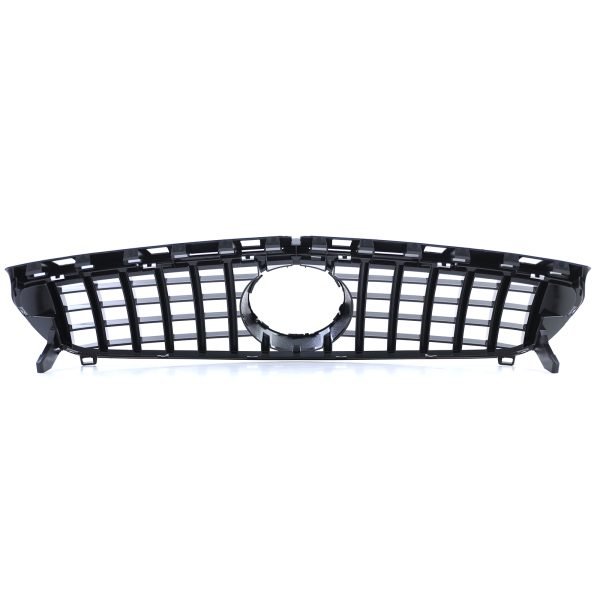 Sport gloss black and chrome front grill for MERCEDES A-CLASS W176 - Slika 6