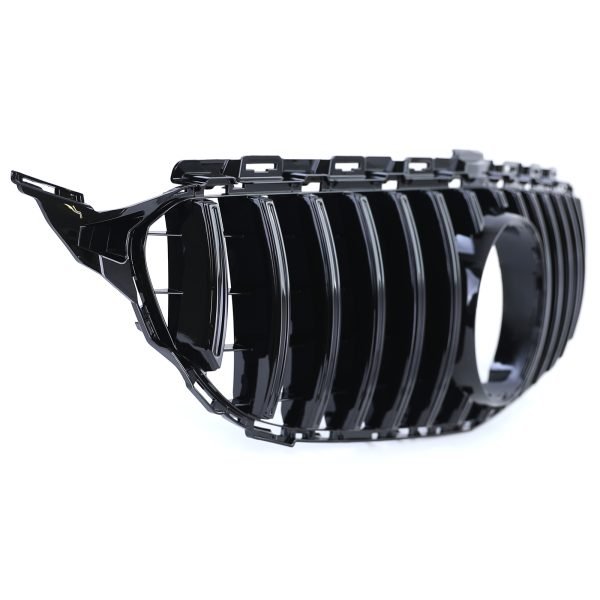 Sport gloss black grille for MERCEDES C-CLASS W205/S205 - Slika 4