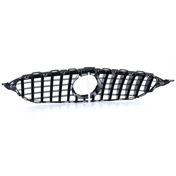 Sport gloss black grille for MERCEDES C-CLASS W205/S205 - Slika 6