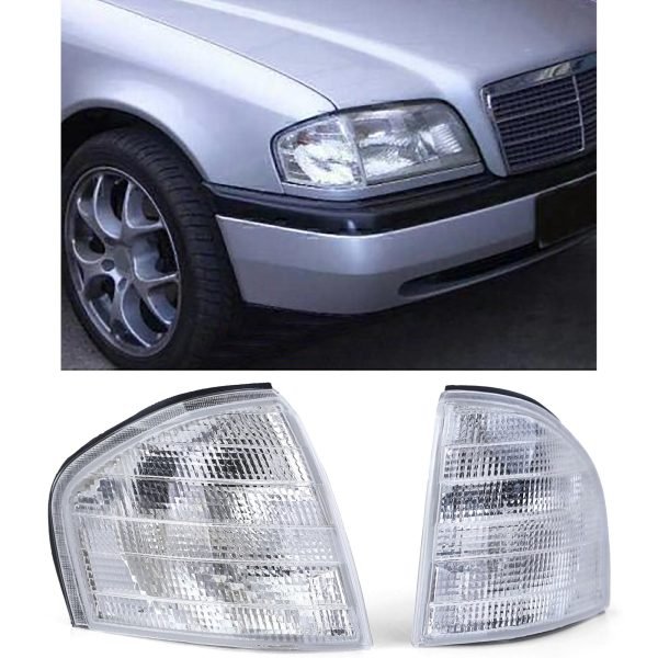 White indicators for MERCEDES C-CLASS W202