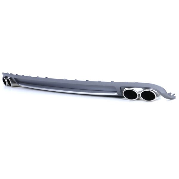 Sport rear diffuser insert with tailpipe set for AUDI A4 B8 - Slika 3