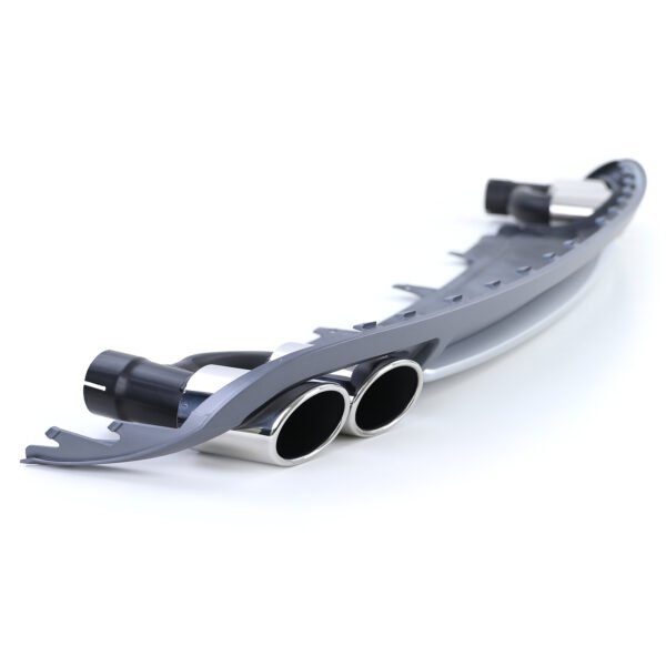 Sport rear diffuser insert with tailpipe set for AUDI A4 B8 - Slika 4