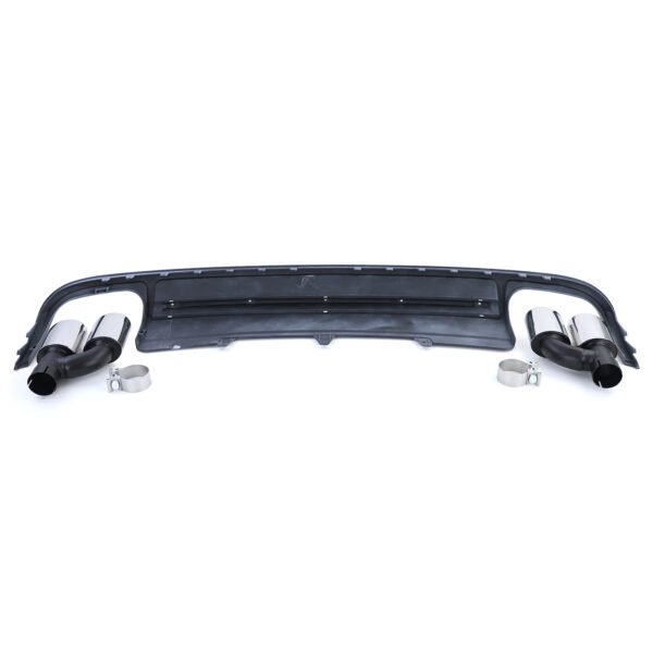 Sport rear diffuser insert with tailpipe set for AUDI A4 B8 - Slika 6