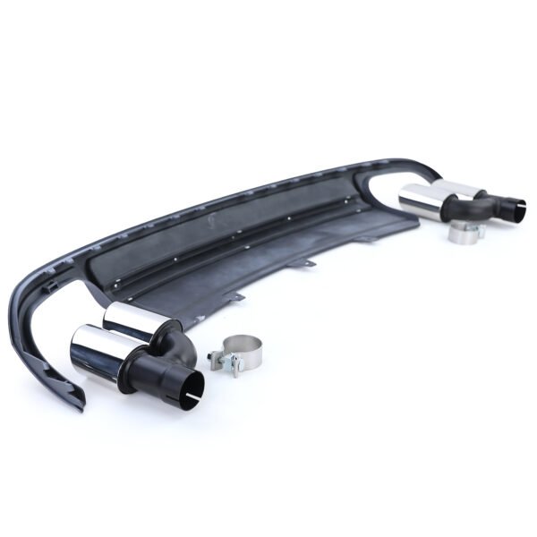 Sport rear diffuser insert with tailpipe set for AUDI A4 B8 - Slika 7