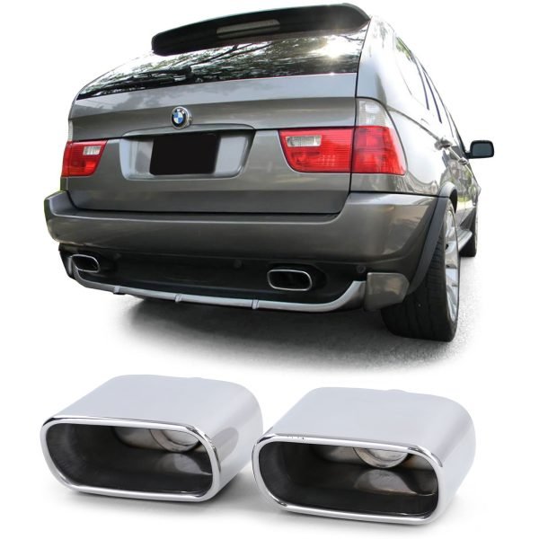 Sport exhasut tailpipes for BMW X5 3.0i E53