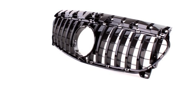 Sport gloss black fron grille for MERCEDES CLA C117 - Slika 2