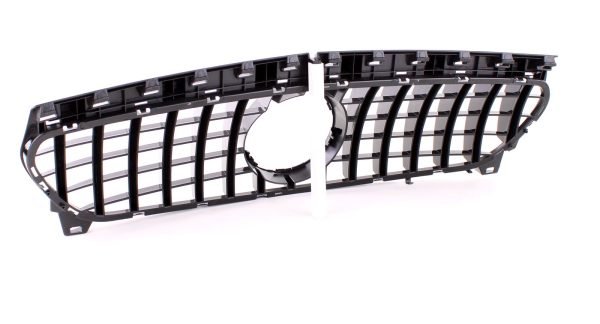 Sport gloss black fron grille for MERCEDES CLA C117 - Slika 5