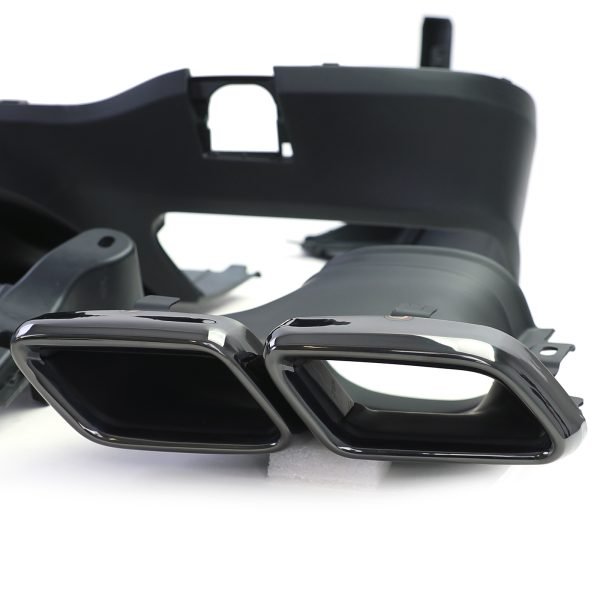 Sport rear diffuser with black tailpipes for MERCEDES GLC X253 - Slika 4