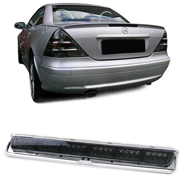 LED clear glass black smoke 3rd brake light for MERCEDES SLK R170 CLK W208